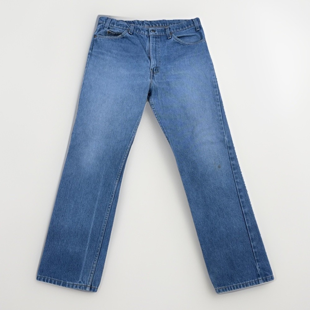 Vtg 80's Levis Made in USA Orange Tab Jeans Mens's 36x32 Straight Leg 20508-0914